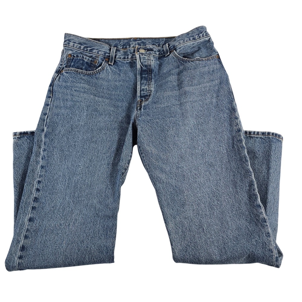 ?Levi's 501 Women's Button Fly Jeans Medium Wash Classic Fit Denim 30x32